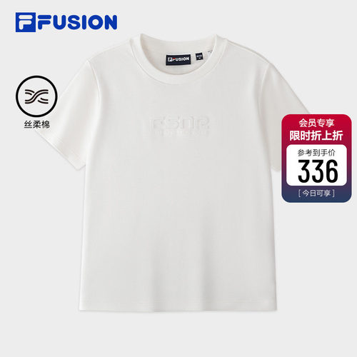 FILAFUSION斐乐潮牌短袖T