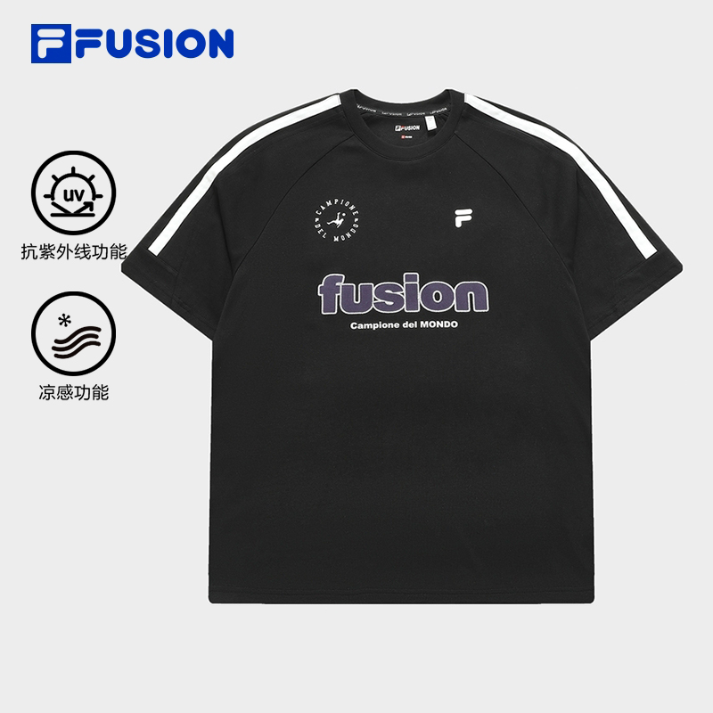 FILAFUSION斐乐情侣短袖T