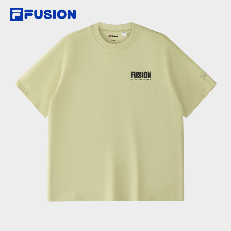 FILAFUSION斐乐情侣短袖T