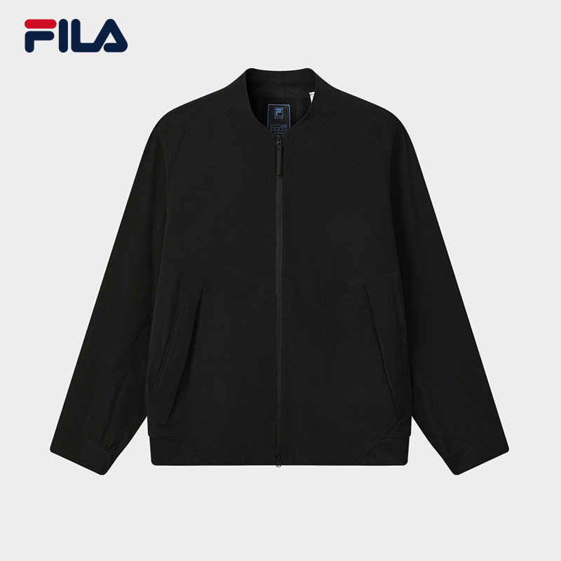 FILA 斐乐官方男士梭织外套2026夏新款简约宽松夹克百搭休闲上衣