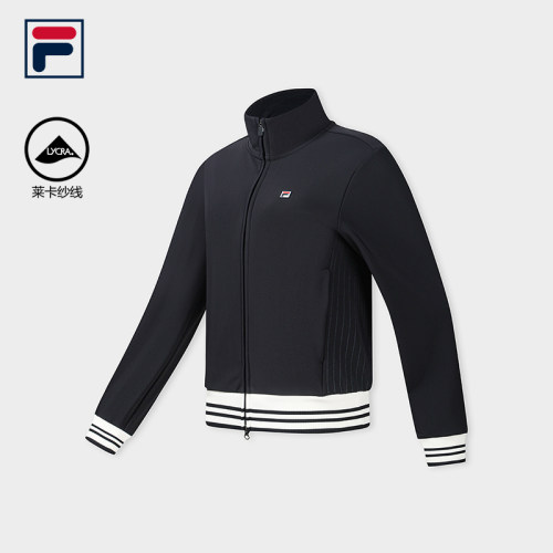 斐乐网球服立领保暖外套