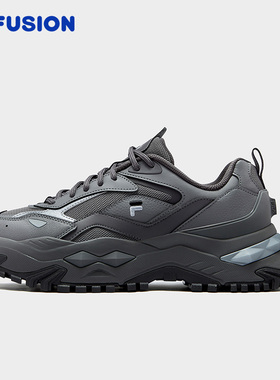 FILA FUSION斐乐潮牌男鞋BIANCO DX厚底潮鞋2026春季新款硬糖鞋DX