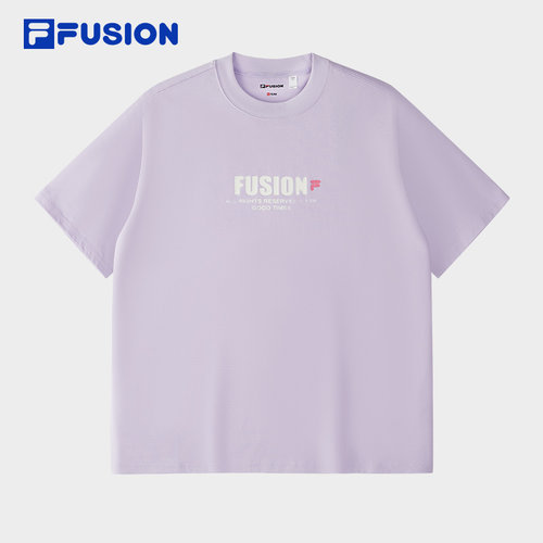 FILAFUSION斐乐中性针织短袖衫