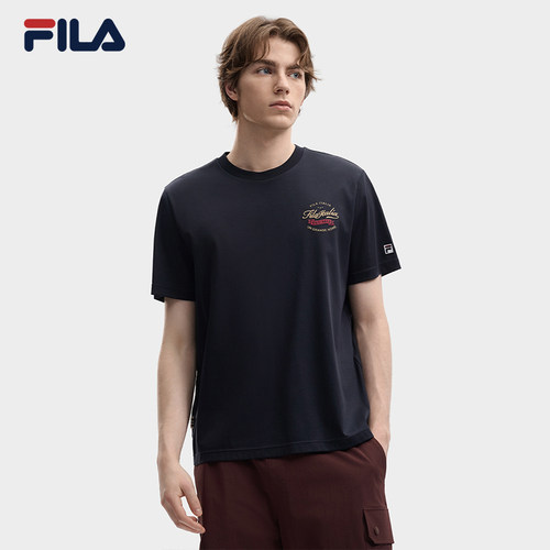 FILA斐乐男子针织短袖衫