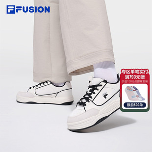FUSION斐乐潮牌BANK 小白鞋 2板鞋 休闲运动男鞋 女子2026新款 FILA