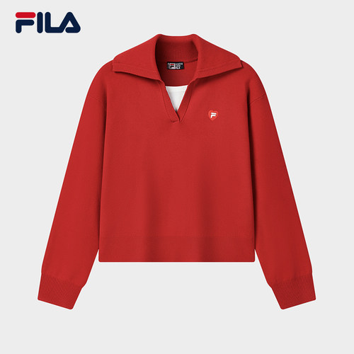 FILA斐乐女子休闲编织衫