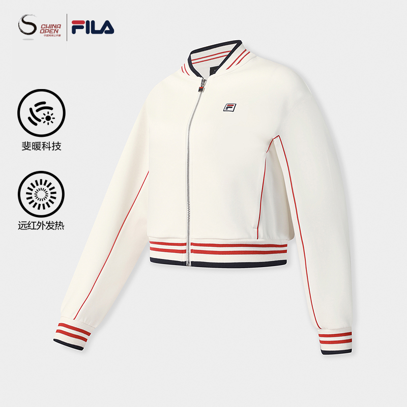FILA斐乐女士针织长袖外套
