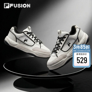 FUSION斐乐潮牌BANK 情侣小白鞋 2板鞋 休闲鞋 女 男子2026新款 FILA