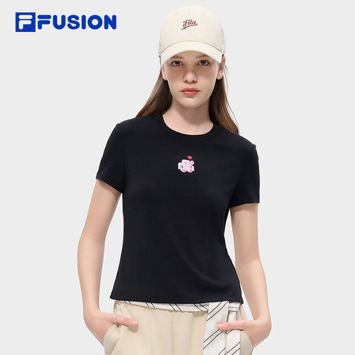 FILAFUSION斐乐女子短袖T