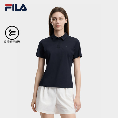 FILA斐乐女子短袖POLO
