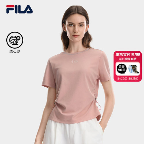 FILA斐乐女士针织短袖衫