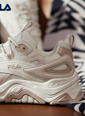 FILA斐乐官方山丘鞋休闲鞋女鞋轻便运动鞋户外厚底增高复古老爹鞋