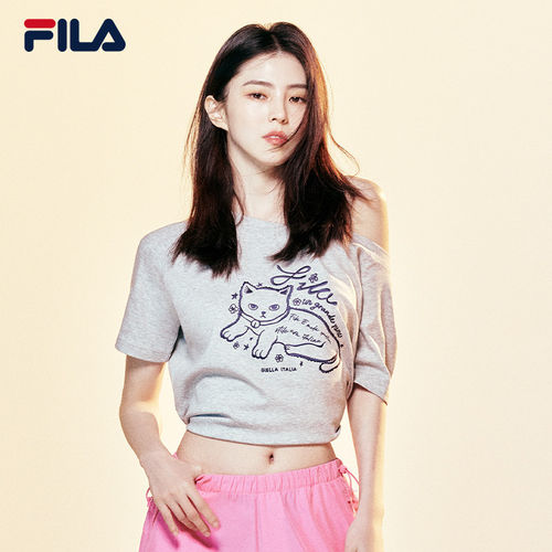 FILA斐乐女子休闲短袖T
