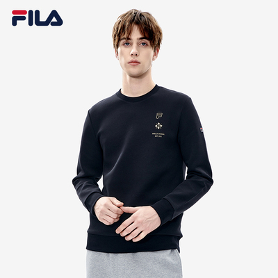 FILA斐乐男士卫衣圆领