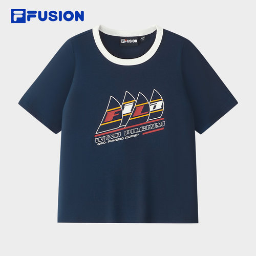 FILAFUSION斐乐女短袖T