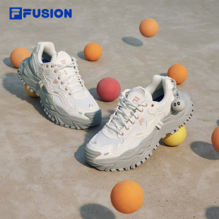 女鞋 2025春季 新款 硬糖鞋 子运动鞋 FUSION斐乐跑步鞋 休闲鞋 FILA