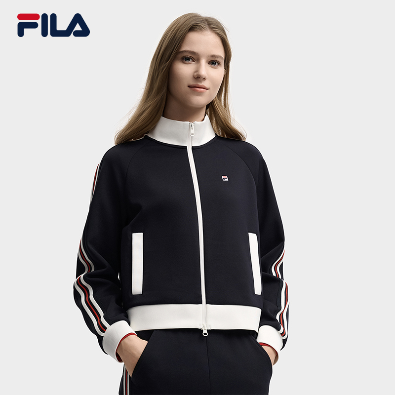 FILA斐乐女士针织长袖外套