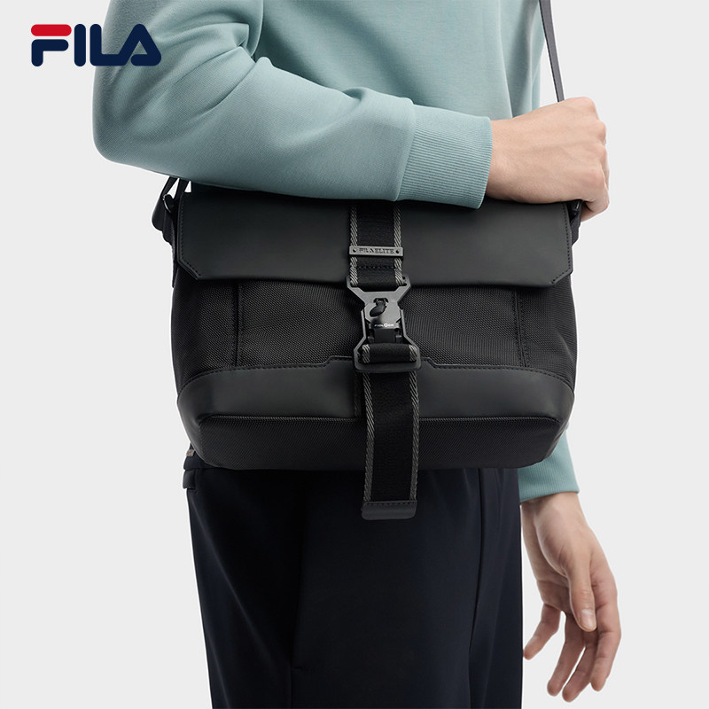 领航者挎包|FILA 斐乐官方男包挎包新款时尚休闲单肩包斜挎随身