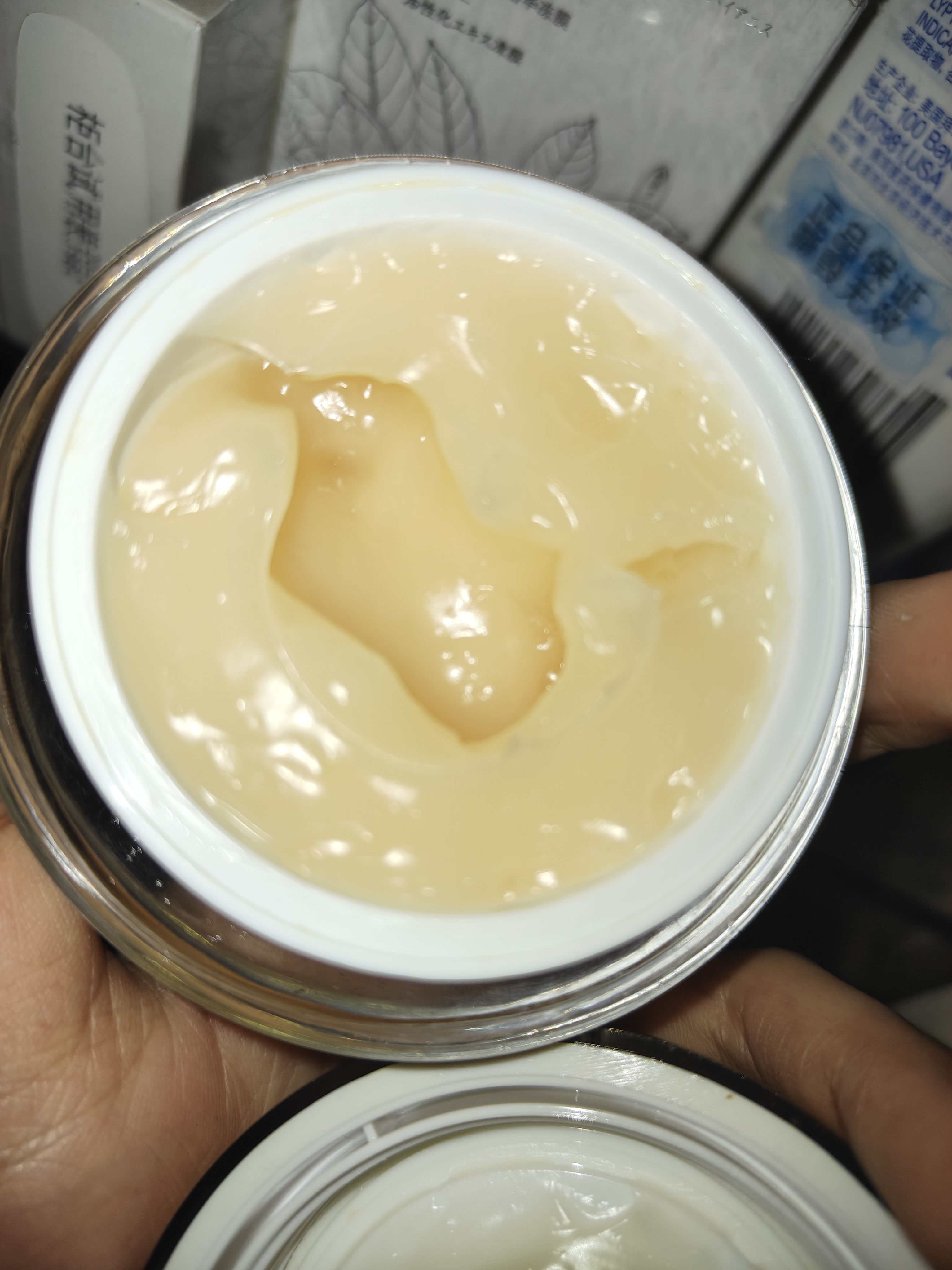 焕白祛b霜淡化色b去黄提亮肤色改善暗沉肤色如图发二