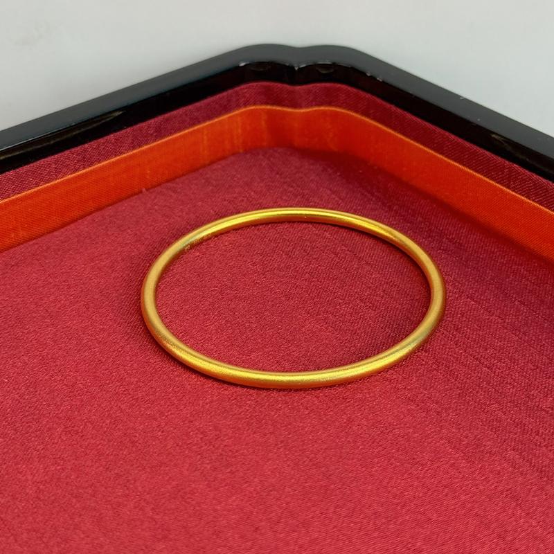 卡3卡4卡5古法素圈手镯经典复古