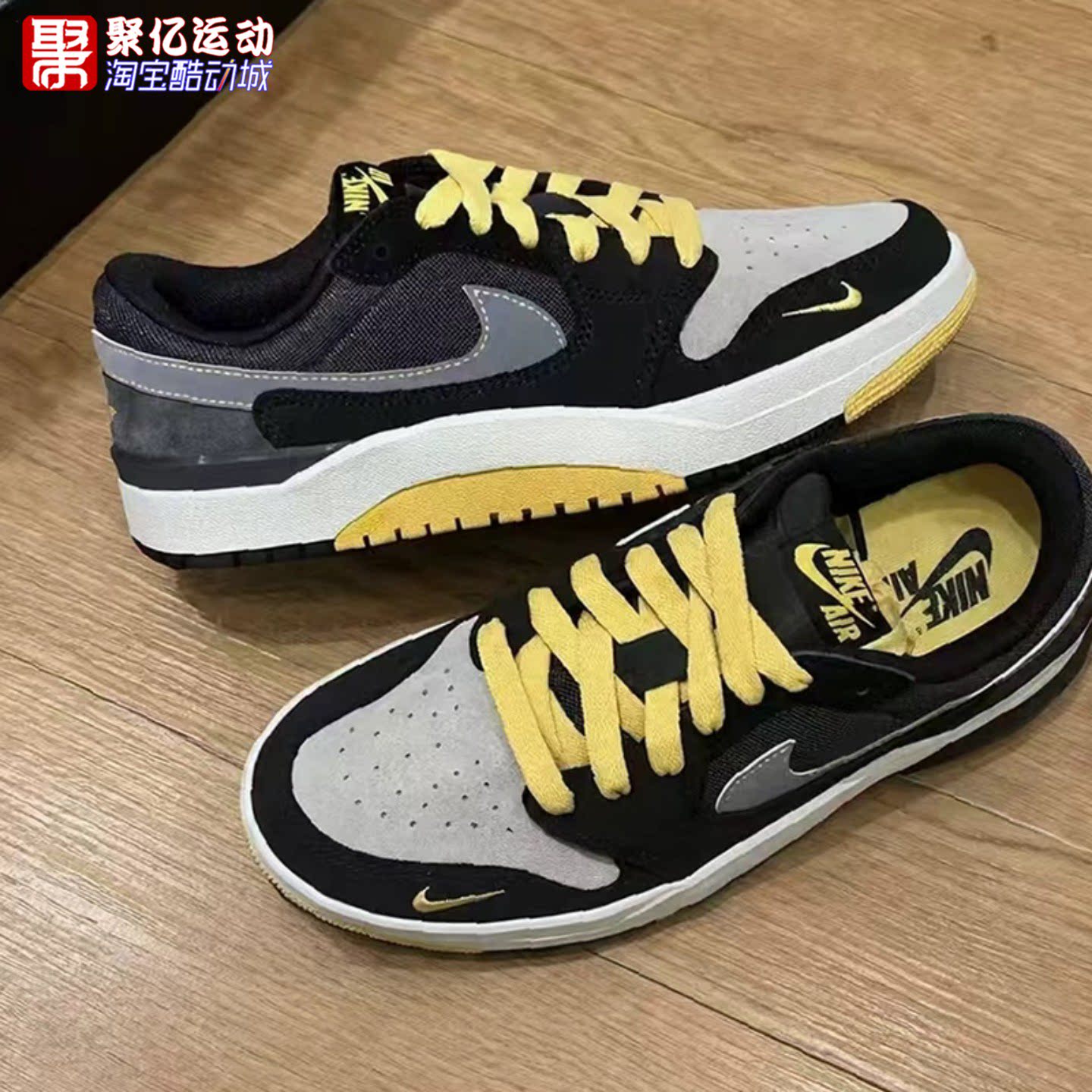 耐克JORDAN男子防滑耐磨板鞋