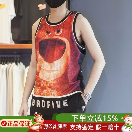 李宁男装2024夏季训练健身运动速干透气舒适无袖背心AAYR205-2