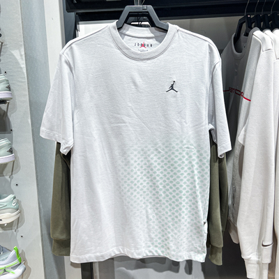 耐克男装2025新年蜕变系列Jordan宽松纯棉运动短袖T恤 HV0830-025