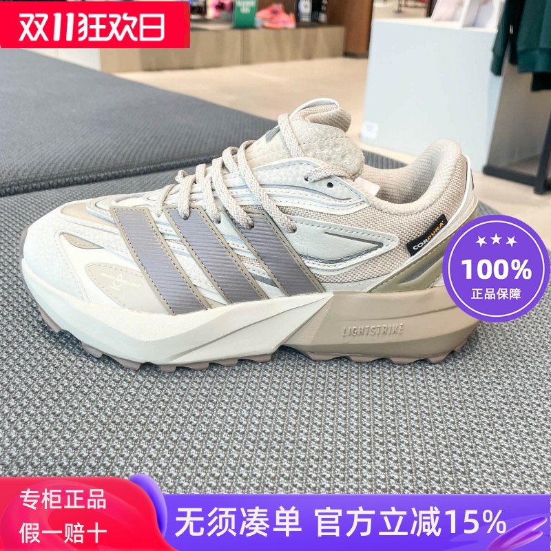 阿迪达斯2025新款女子缓震回弹防泼保暖轻便运动休闲跑步鞋JP7775