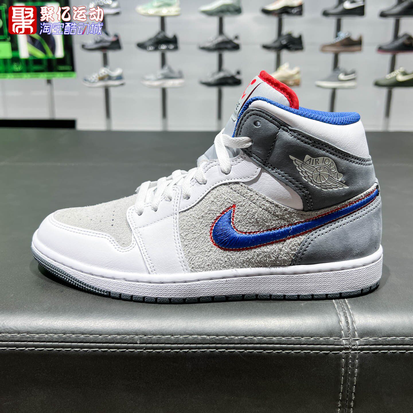 Nike耐克男子2026年冬季AJ1经典翻毛皮耐磨防滑篮球鞋 IZ9293-001