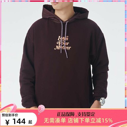 CONVERSE匡威男子加绒保暖舒适运动休闲套头卫衣男装10022153-A02