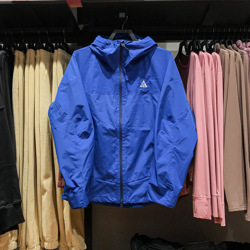 耐克男装2025春款ACG防风防水透气夹克冲锋衣外套 HJ2688-480-010