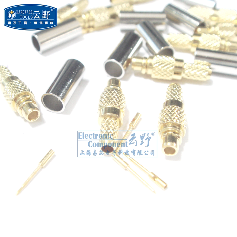 【高科美芯】 微小型射频同轴连接器mmcx-j 焊线公头 接插件