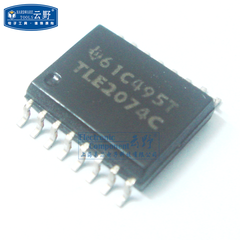 【高科美芯】IC集成电路TLE2074C SOP16宽体贴片 运算放大器 芯