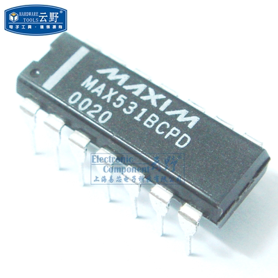 【高科美芯】 IC集成电路 MAX531BCPD  DIP14   接口 模数转换器