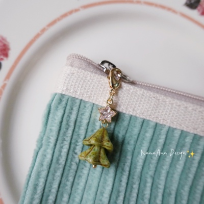 进口捷克珠圣诞树星星高级感挂件