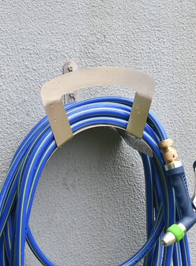 弘晨不锈钢浇花架绕管架架绕管器家用卷管器壁挂架洗车架子金属挂