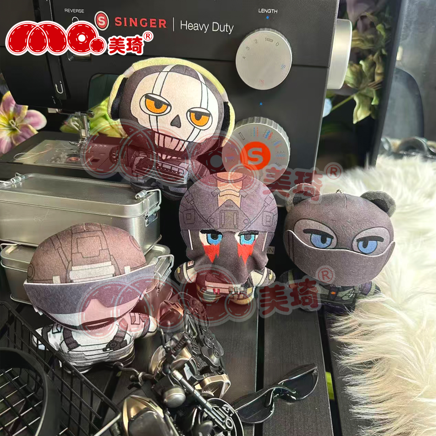 使命召唤努努体毛绒玩偶公仔