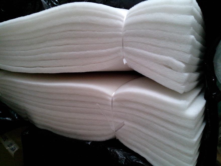 买5张包邮120*30*2厘米厚白色过滤棉清水棉净水棉生化棉过滤材料