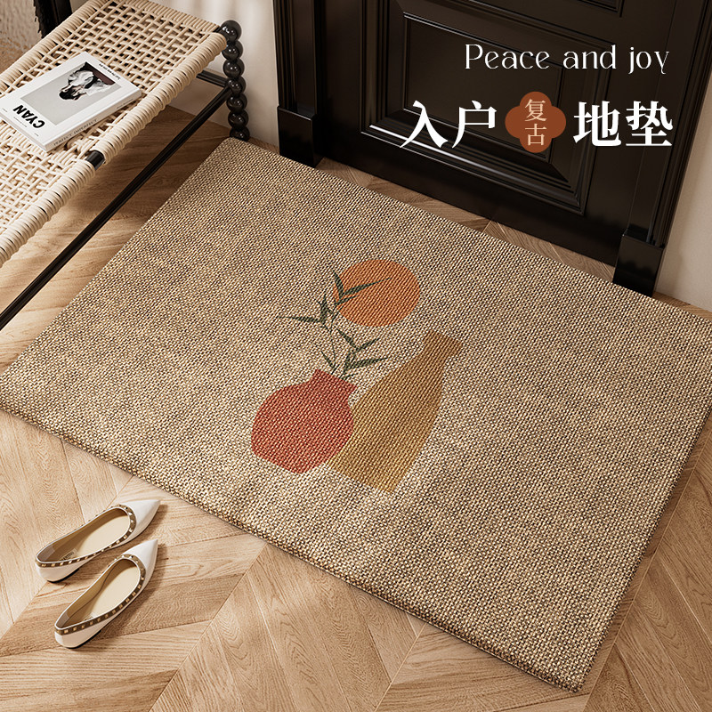 家用门口耐脏门垫子2025新款脚踏垫入户门地垫玄关仿剑麻脚垫地毯,居家布艺,入户地垫,淘宝优惠券,粉丝福利购,淘宝优惠卷