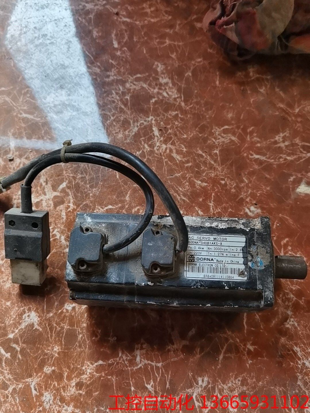 议价:东菱伺服电机60dna-04db1aks-x一台0.4kw