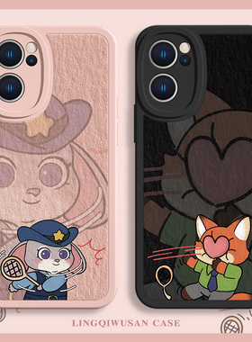 适用华为Mate80显眼包mate70pro手机壳朱迪尼克Pura60Pura500p60p50兔子nova15狐尼克搞怪荣耀x50情侣13卡通