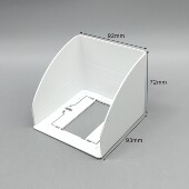 86型防水盒防雨罩插座开关面板明装 室外防雨罩盖盒充电桩专用