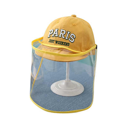 夏季薄款婴儿帽子遮阳防晒鸭舌帽