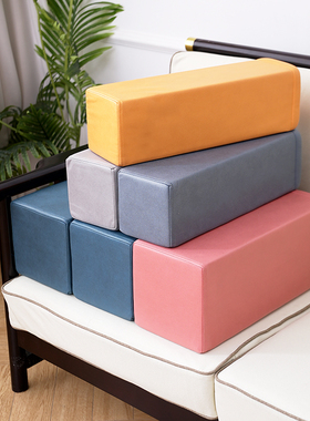 沙发扶手枕中式红木沙发扶手垫科技布长方形靠枕两边缝隙填塞神器