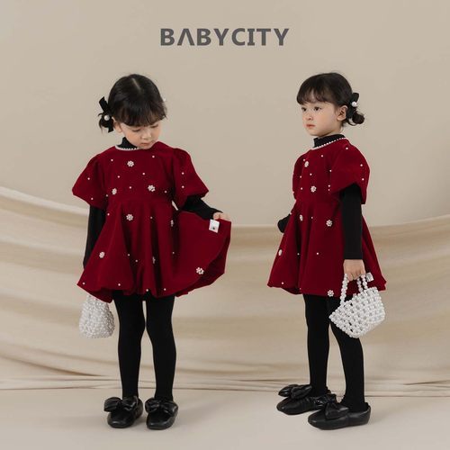 贝贝城儿童珍珠公主裙