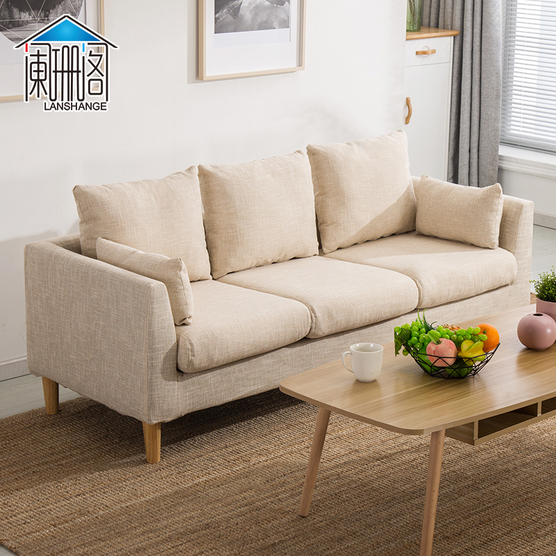 沙发小户型双人卧室沙发现代简约经济型简易沙发租房小沙发网红款