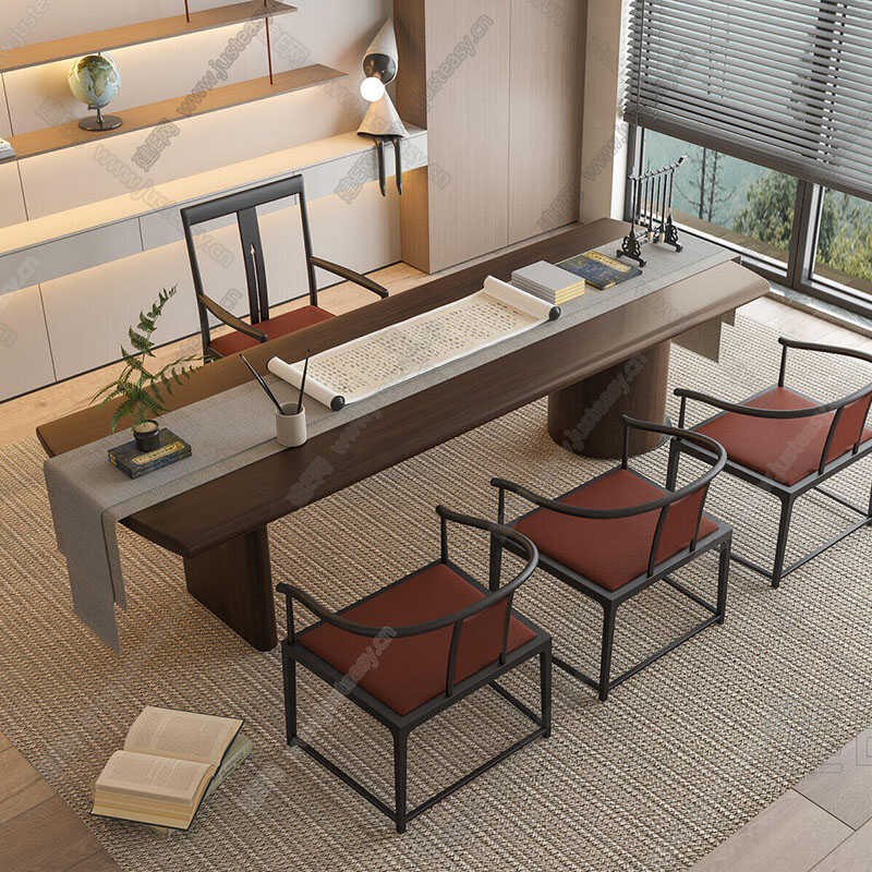 木林世家禅意新中式大平层泡茶台