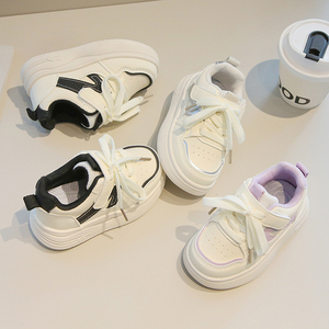 儿童运动鞋2026春季新款男童休闲鞋女童小白鞋鞋软底宝宝单鞋