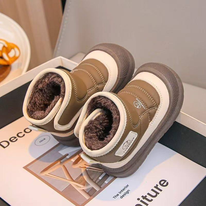 男童短靴子2025冬季新款儿童雪地靴大棉女童棉鞋厚绒保暖靴子,童鞋/婴儿鞋/亲子鞋,雪地靴,淘宝优惠券,粉丝福利购,淘宝优惠卷