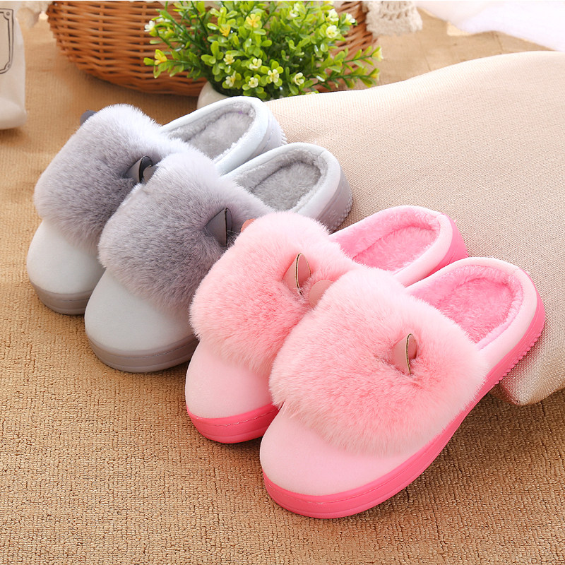 Chaussons enfants en autre pour hiver - semelle caoutchouc antidérapant - Ref 1004105 Image 1